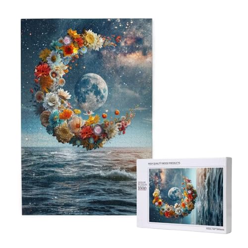 Planet Puzzle 300 Teile Erwachsene, Sternenhimmel Puzzle Design für Erwachsene und Kinder ab 5 Jahren, Farbe Puzzel mit Geschenkbox Verpackung for Zimmer Deko Wohnzimmer, Geschenke für Frauen -8252 von Wjffnzbz