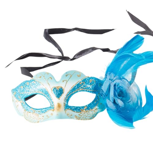 Wjsdsg Damen Herren Kostüme Gesichtsbedeckung Festival Halloween Gesichtsbedeckung Maskerade Halbgesicht Karneval Party Aufführungen Gesichtsbedeckung von Wjsdsg