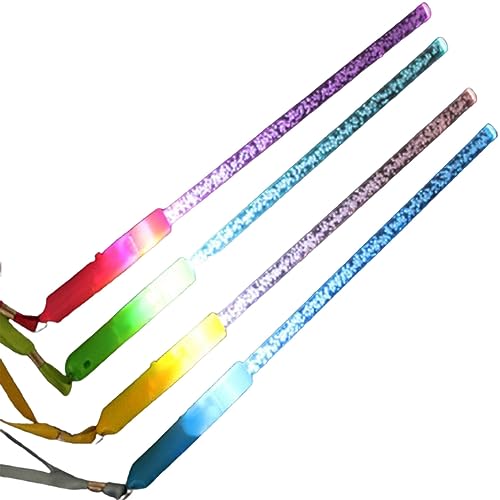 Wjsdsg Leuchtender Magischer Prinzessin LED Stick Für Kleinkinder Mädchen Outdoor Zum Spielen Urlaub Party Flohmarkt von Wjsdsg