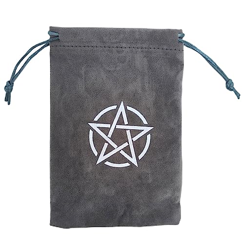 Wjsdsg Tarot Wahrsagerei Samt Tarot Karten Pad Pendel Tarot Tischdecke Brettspiel Schmuck Lagerung Kordelzug Tarot Tasche von Wjsdsg