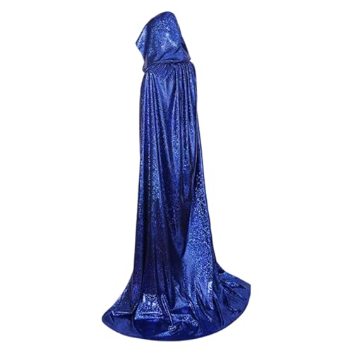 Wlikmjg Halloween-Weihnachtsumhang, Ganzkörperumhang für Erwachsene, Mardi Gras | Weiche Komfort-Kostümroben für Damen | Eleganter, durchgehender Unisex-Umhang mit Kapuze für von Wlikmjg