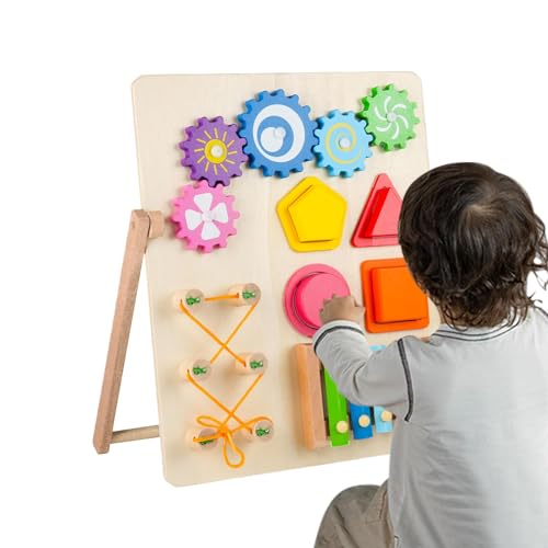 Wlikmjg Pädagogische Lerntafel,Lernbrettspielzeug - Puzzlespiel Passendes Spielzeug | Interaktives passendes Lernbrett, lehrreiches, lustiges Lernspielzeug für Mädchen, Kinder ab 3 Jahren von Wlikmjg