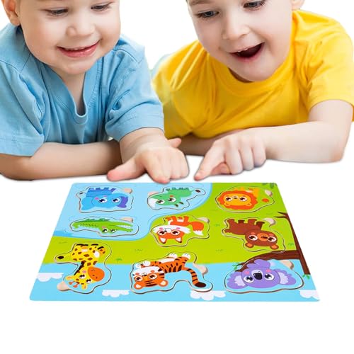 Wlikmjg Puzzles aus Holz, Puzzle-Spielzeug aus Holz, Puzzle-Spielzeug für und Mädchen von Wlikmjg