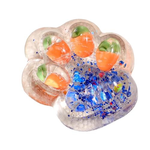 Wlikmjg Squishy Riesenpfotenspielzeug, Katzenpfotenspielzeug, Anti-Stress-Spielzeug in Form einer Katzenpfote, Spielzeug zum Drücken in Form einer Katzenpfote, Anti-Stress-Spielzeug von Wlikmjg