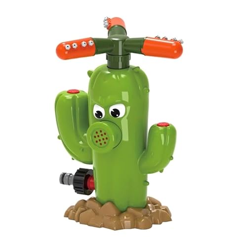 Grüner Kaktus Wassersprinkler Für Outdoor Wassersprinkler Für Garten Wasserunterhaltung Sommerspiel von Woedpez