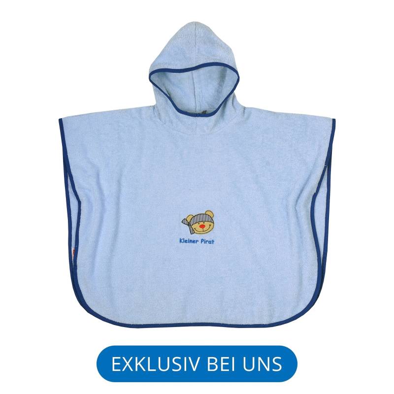 Wörner Badeponcho blau von Wörner