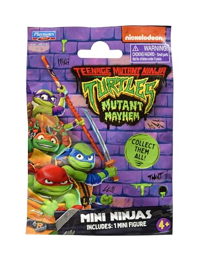 Kriegerische Ninja Turtles Mini Figuren, Überraschungs-Verpackung von TEENAGE MUTANT NINJA