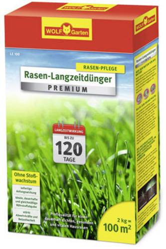 WOLF-Garten 3830020 Rasen-Langzeitdünger Premium LE100 1St. von Wolf-Garten