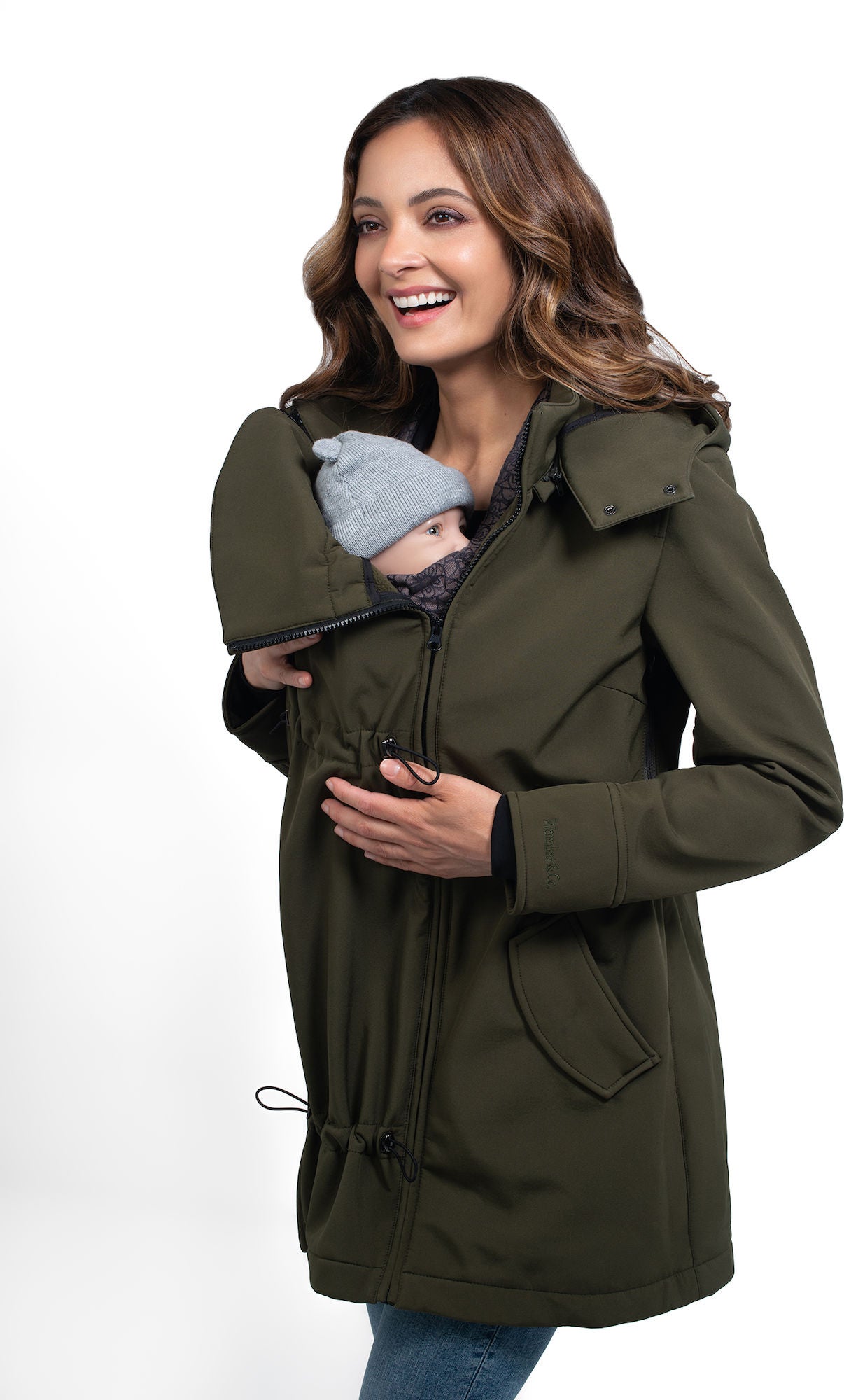 Wombat Softshell Tragejacke, Green L von Wombat