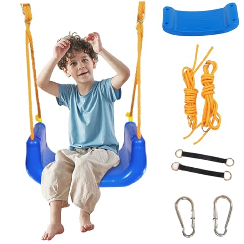 Womsclo 3 in 1 Babyp Swing, Babyp Swing Outdoor Tragbarer und sicherer Kleinkindschwung mit abgerundetem Griff und Somersault -Stabilitätsdesign, Babyschwankungen für Säuglinge von Womsclo