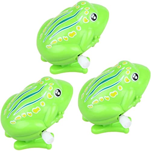 Womsclo 3pcs Clockwork Frog Toys Plastik von Womsclo