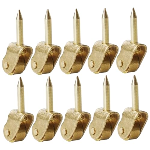 Womsclo Mini Caster 10pcs 1 12 Skala Dollhouse Accessoires Alloy Dollhouse Miniaturen Künstliche realistische 0,39 Zoll Miniatur -Dinge für Dollhouse Furnituredollhouse von Womsclo