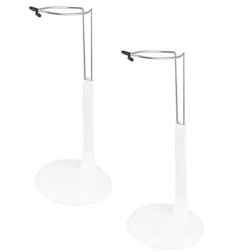 Womsclo Puppenbestand für 9,8 -Zoll -Puppen 2PCS Verstellbarer universeller Puppenhalter Ständer Kratzfeste Aktion. von Womsclo