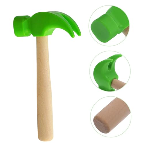 Womsclo Wooden Hammer Toy, Simulation Toy Hammer, Educational Kids Portable Toddler for Teens Girls Boys School Gifts von Womsclo