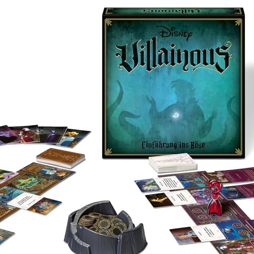 Ravensburger 22687 - Disney Villainous - Einführung ins Böse - Vereinfachte Variante des Klassikers für 2-4 Spieler ab 10 Jahren von Wonder Forge