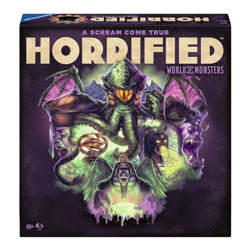 Ravensburger Horrified World of Monsters Spiel, immersives Strategie-Brettspiel für Erwachsene und Kinder ab 10 Jahren, 2 bis 5 Spieler – 2024 Ravensburger Horrified World of Monsters Spiel, immersives Strategie-Brettspiel für Erwachsene und Kinder ab 10 Jahren, 2 bis 5 Spieler – 2024 von Wonder Forge
