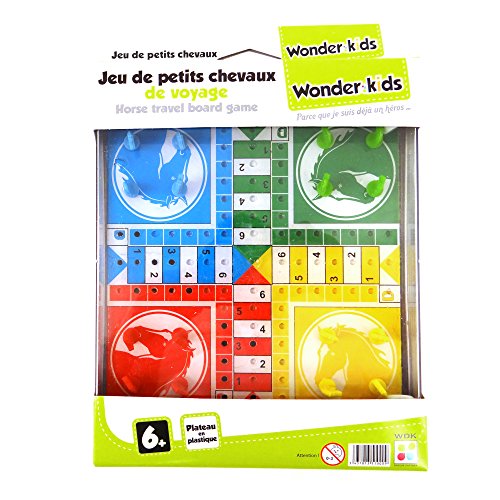 Wonder Kids WDK Partner – a1300363 – Brettspiel – Spiel Reise DADAS Tablett Plast von WONDERKIDS