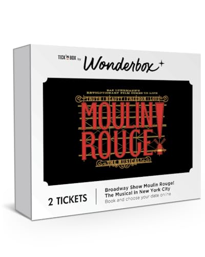 WONDERBOX - Erlebnisgeschenk - Moulin Rouge! Das Musical am Broadway - 2 Tickets - Einfach und schnell online buchen - Moulin Rouge! Das Musical von Wonderbox