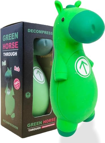 Stressball Hippo Tiere Anti Stress Spielzeug Anti Stress BäLle Squeeze Toy, Wutball für Kinder Geduldspiele für Kinder Kann auf Verschiedene Arten gedehnt und gequetscht Werden von Wonjean