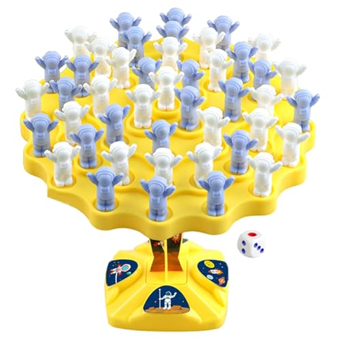 Wonsfuleu Balance-Brettspiel, Balance-Baum-Brettspiel - Balance-Brettspiel mit Astronauten-Thema - Swing Stack Balance Game, Balance Tree Toy Game für Mädchen, Kinder, Kinder von Wonsfuleu