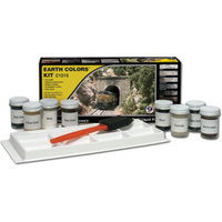 WOODLAND SCENICS WC1215 EARTH COLORS KIT - Bodenfarbensortiment von Woodland Scenics