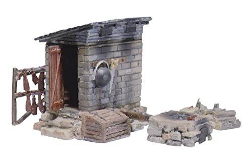 Woodland Scenics D213 Räucherofen Räucherhaus Räucherhütte Räucherhäuschen Räuchern im Rauchofen für Spur H0 HO 1:87 Smokehouse von Woodland Scenics