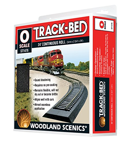 Woodland Scenics O Scale Track-Bed Roadbed Material - Continuous Roll - 7.3 m von Woodland Scenics