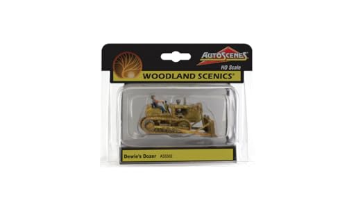 Woodland Scenics Spur H0 Bulldozer Arbeitsmaschine Strassenbau Figur HO 1:87 WAS5562 AS5562 Dewie's Dozer von Woodland Scenics