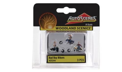 Woodland Spur N - Bad Boy Bikers 3 Stück von Woodland Scenics