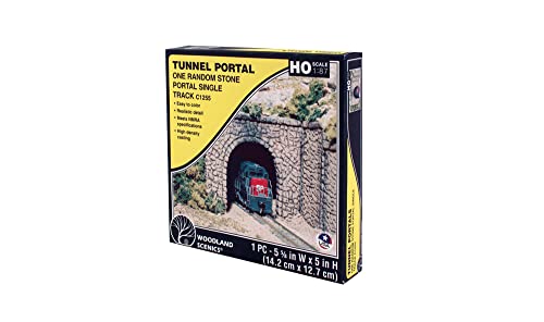 Woodland Scenics WS 1255 Ho Tunnel Portal Random Stone Single von Woodland Scenics