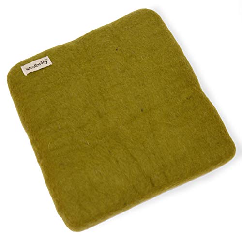 Woolbuddy Nadelfilz-Pad, Nadelfilzmatte, Nadelfilzbedarf, Schaumstoff-Pad-Alternative, Wollfilzmatte, aus Filzwolle, zum Nadelfilzen, Nassfilzen und 3D-Filz, 25,4 x 25,4 x 3,8 cm Woolbuddy Nadelfilz-Pad, Nadelfilzmatte, Nadelfilzbedarf, Schaumstoff-Pad-Alternative, Wollfilzmatte, aus Filzwolle, zum Nadelfilzen, Nassfilzen und 3D-Filz, 25,4 x 25,4 x 3,8 cm von Woolbuddy