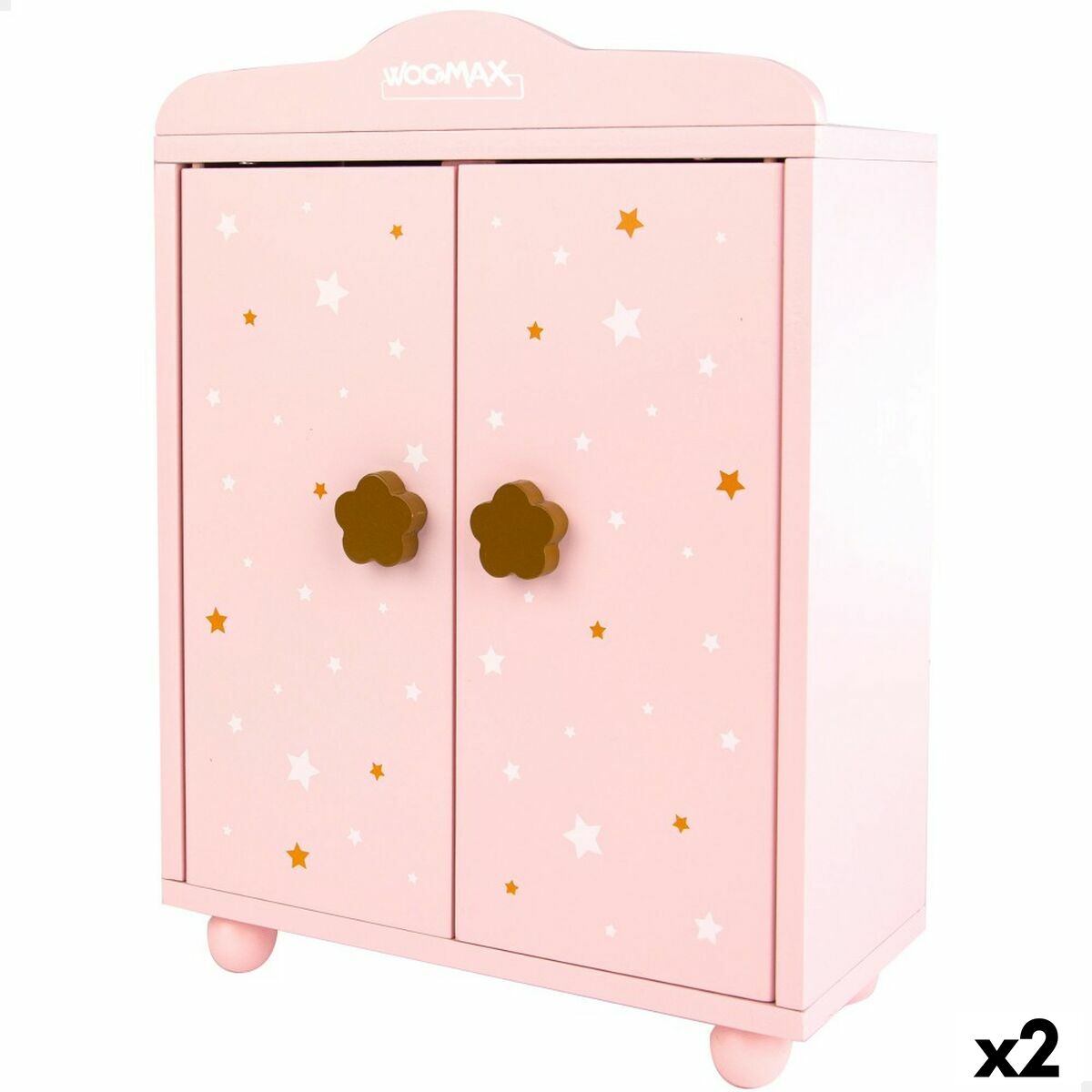 Schrank Woomax Puppen Rosa von Woomax