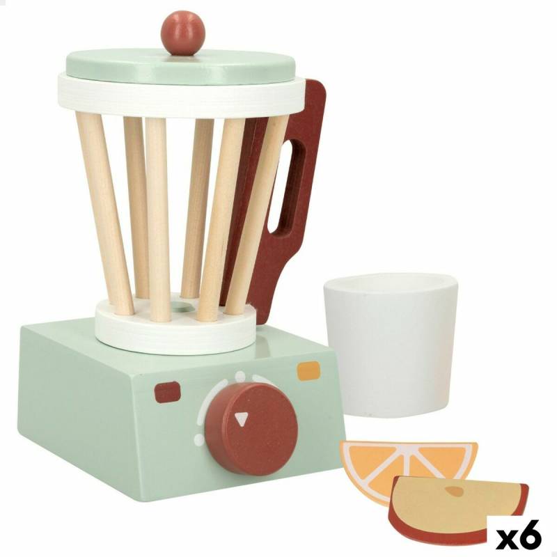 Spielzeug-Mixer Woomax 6 Stücke 11,5 x 17,5 x 11,5 cm (6 Stück) von Woomax