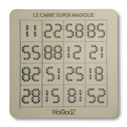 Wooodz Puzzle Le Carré Super Magique, hergestellt in Frankreich von Wooodz