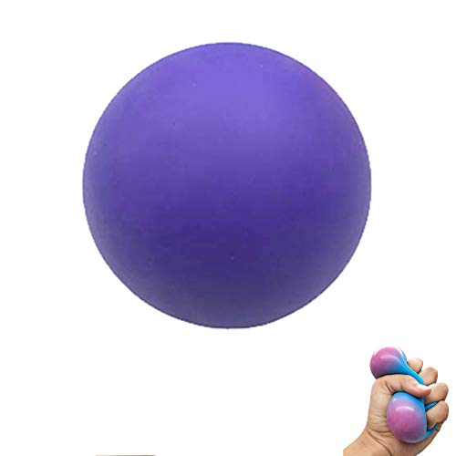 Wopohy Stress Ball Sensory Toy, Anti Stress Squeeze Balls zur Linderung von Angstzuständen, Sensory Toys gegen Autismus, ADHS, Soft Silicone Toy Kids Squishy Toys Partybevorzugung für Kinder von Wopohy