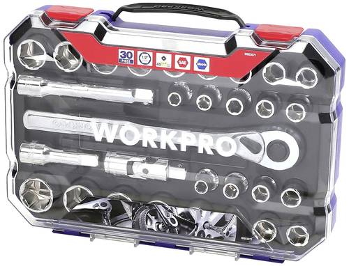 WorkPro Schraubendrehereinsatz-Set 30teilig WP202525 von WorkPro