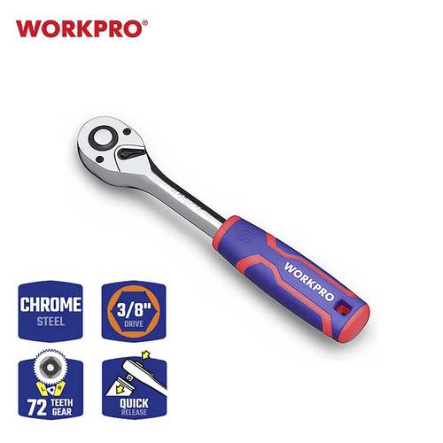 WorkPro WP271011 Umschaltknarre 3/8  (10 mm) 203mm von WorkPro