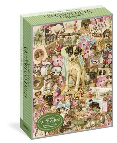 Cynthia Hart's Victoriana Dogs: Fido and Friends 1,000-piece Puzzle von Workman Publishing