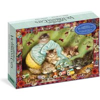 Cynthia Hart's Victoriana Cats: Sewing with Kittens 1,000-Piece Puzzle von Workman