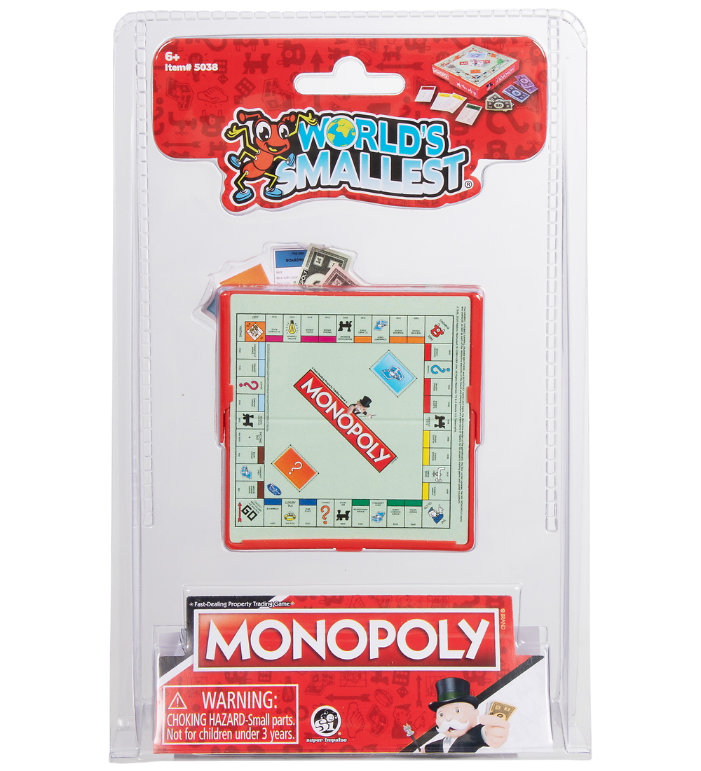 Das kleinste Spielzeug der Welt – Monopoly - World's Smallest - One Size - Brettspiele Das kleinste Spielzeug der Welt – Monopoly - World's Smallest - One Size - Brettspiele von World's Smallest