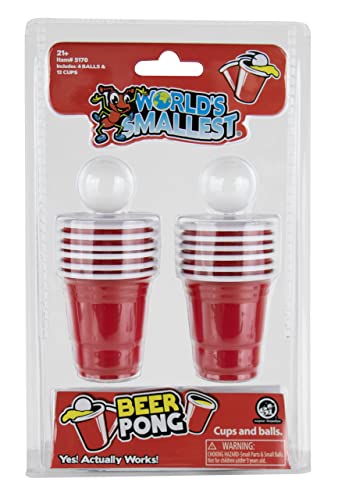 World's Smallest Beer Pong Red Miniature von Worlds Smallest