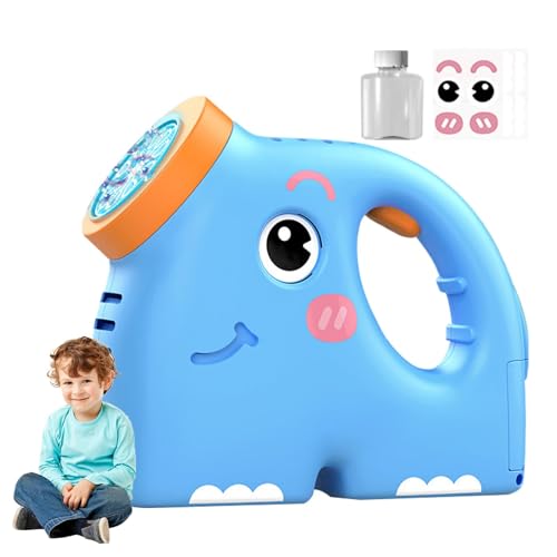 Handheld -Bubble Machine, Bubble Blower Machine, Automatische Handheld Cartoon Animal Bubble Maker Machine, Tragbares lustiges Outdoor -Spielzeug, Batterie für, Mädchen, Kinder Erwachsene von Wpsagek