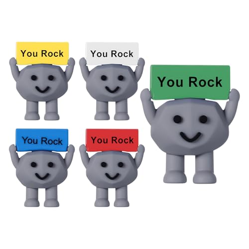 Sensorische Sorgensteine | Mutmacher 5 Stück Kleine - Sammelfiguren Für Mädchen Kinder Erwachsene Familie Freunde Kollegen Geburtstag Sensorische Sorgensteine | Mutmacher 5 Stück Kleine - Sammelfiguren Für Mädchen Kinder Erwachsene Familie Freunde Kollegen Geburtstag von Wpsagek