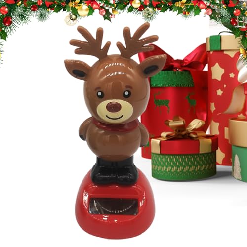 Solarbetriebenes Weihnachts-Tanzspielzeug, Weihnachts-Solar-Tanzfigur - Solarbetriebenes Schüttelpuppenspielzeug - Weihnachtsthema-Figurenspielzeug, tanzendes Schaukelspielzeug für Solarbetriebenes Weihnachts-Tanzspielzeug, Weihnachts-Solar-Tanzfigur - Solarbetriebenes Schüttelpuppenspielzeug - Weihnachtsthema-Figurenspielzeug, tanzendes Schaukelspielzeug für von Wpsagek