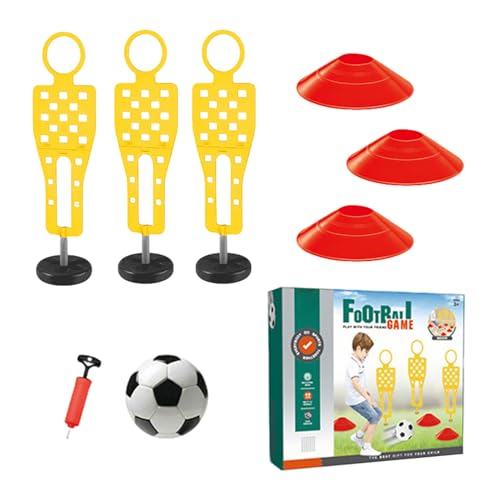 Wpsagek Fußballtraining, Fußball Trainingsgeräte, Lernspielzeug Für Kinder Mit Hindernisparcours Mehrpersonen-Sportspielzeug Für Draußen Park Garten Haus Und Indoor Spaß Mädchen Wpsagek Fußballtraining, Fußball Trainingsgeräte, Lernspielzeug Für Kinder Mit Hindernisparcours Mehrpersonen-Sportspielzeug Für Draußen Park Garten Haus Und Indoor Spaß Mädchen von Wpsagek