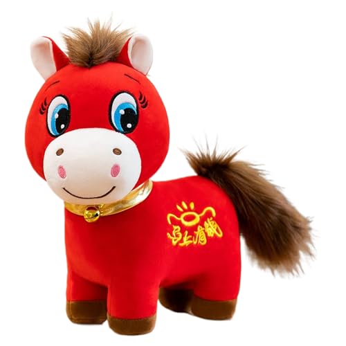 Wpsagek Kuscheliges Plüschtier - 25 Zentimeter Stofftier 2026,Chinesisches Neujahr Sammlerpuppe Für Autositz Kinderzimmer Reise Wohnzimmer Spielzimmer Schlafzimmer Wpsagek Kuscheliges Plüschtier - 25 Zentimeter Stofftier 2026,Chinesisches Neujahr Sammlerpuppe Für Autositz Kinderzimmer Reise Wohnzimmer Spielzimmer Schlafzimmer von Wpsagek