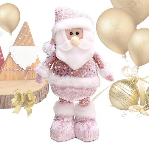 Wpsagek Stehende Weihnachtszwerge, Schneemannpuppe | Tragbare Weihnachtsfiguren, weiche Puppen,Bodendekoration mit, weihnachtlicher gefüllter Schneemann, Winter-Wohndekoration für den Innenbereich von Wpsagek