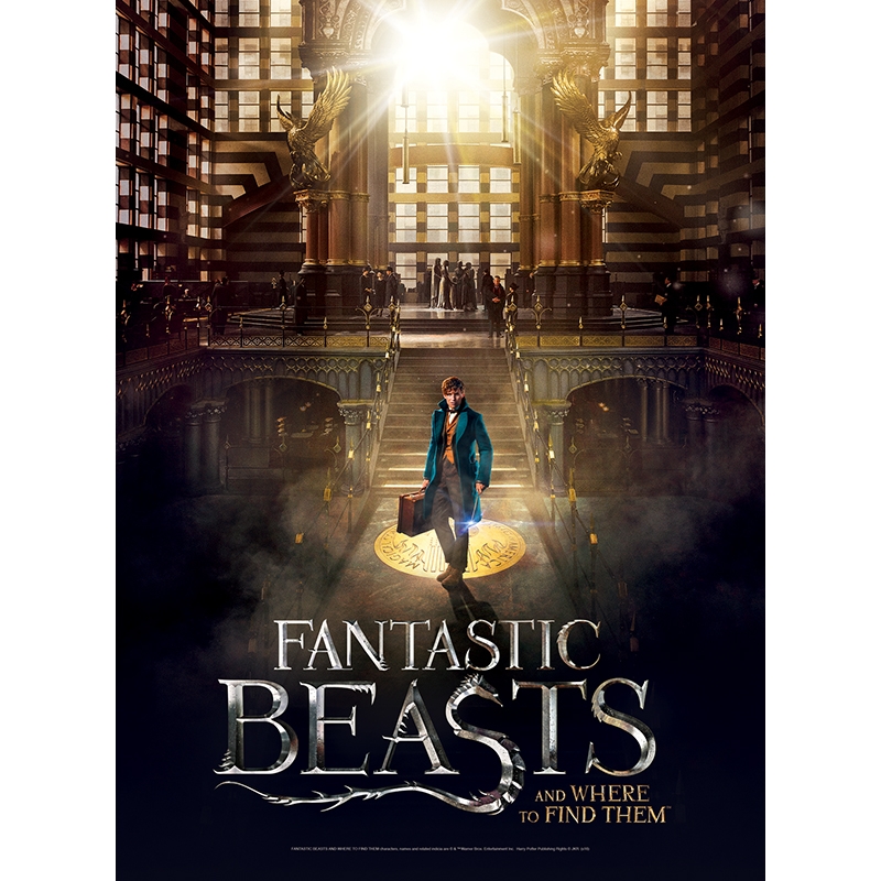 Wrebbit 3D Poster Puzzle - Fantastic Beasts - Macusa 500 Teile Puzzle Wrebbit-3D-5005 von Wrebbit 3D