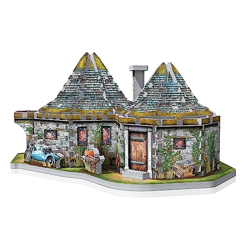 Wrebbit3D HOGHAG Hagrid's Hut Harry Potter Puzzle, Multicolor, (270-Piece) von Wrebbit 3D