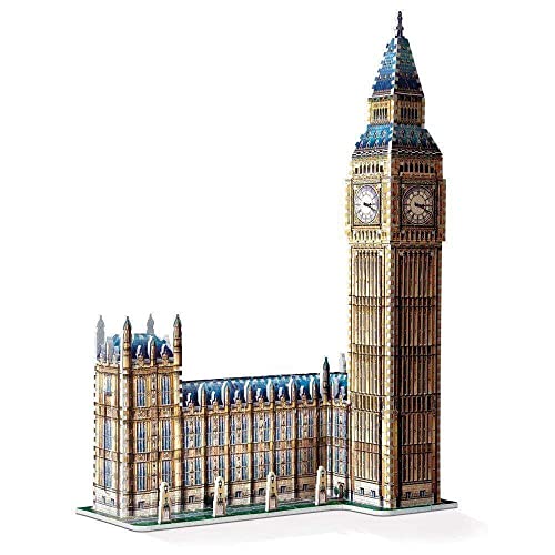 Wrebbit 3D W3D-2002 The Big Ben 3D Puzzle, Multicoloured, One Size von Wrebbit 3D